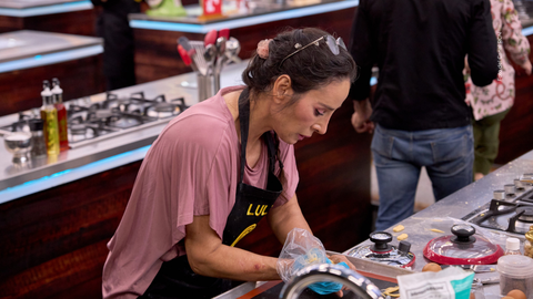 Luly Bossa fue eliminada de MasterChef Celebrity