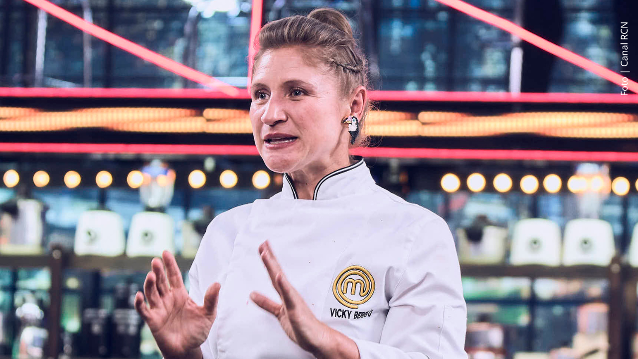 Vicky Berrío en la final de MasterChef Celebrity 2025.