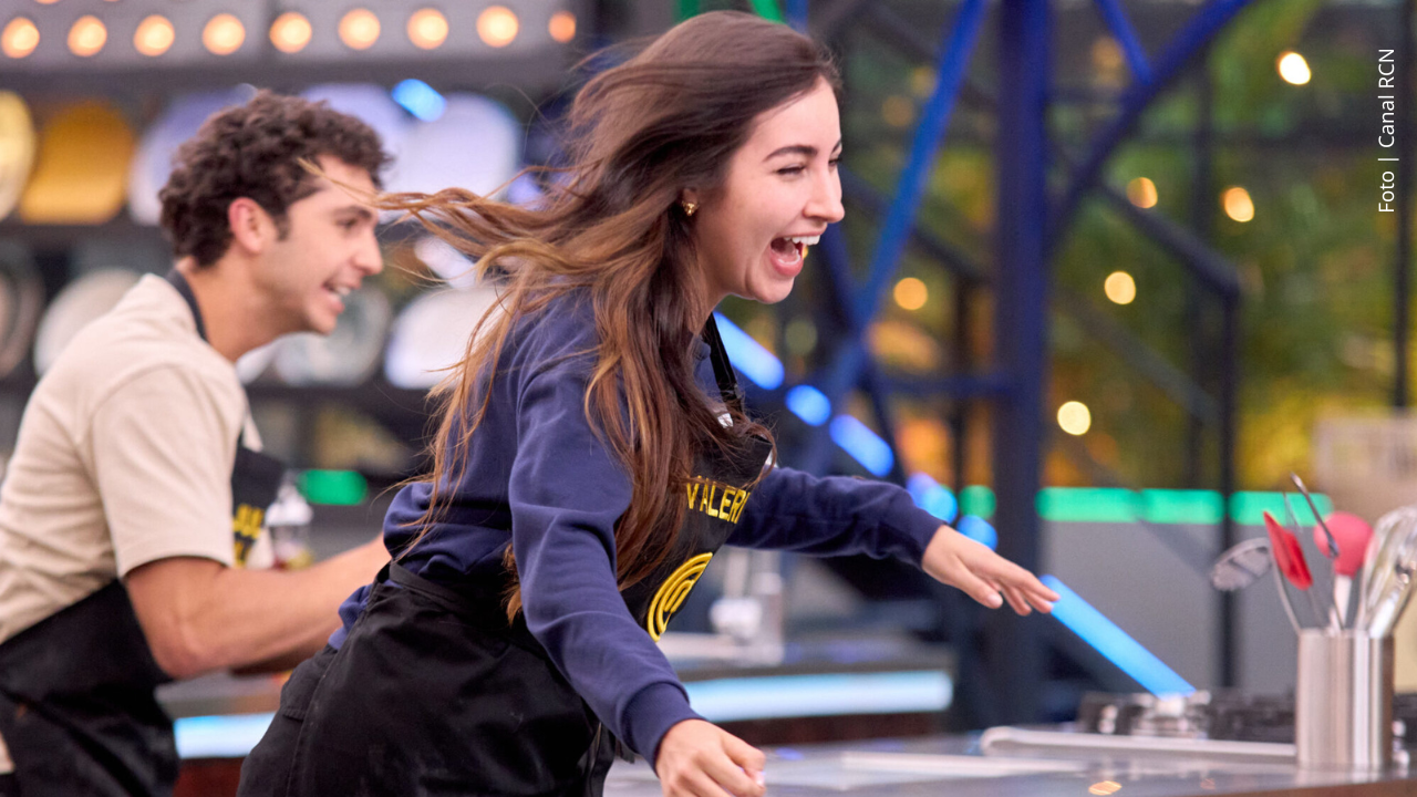 Valeria Aguilar en MasterChef Celebrity 2025.