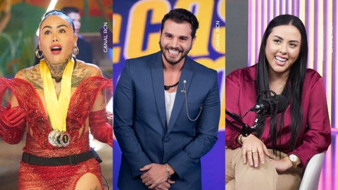 Yina Calderón, Camilo Trujillo y Juliana Calderón