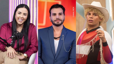 Juliana Calderón, Camilo Trujillo y Emiro Navarro