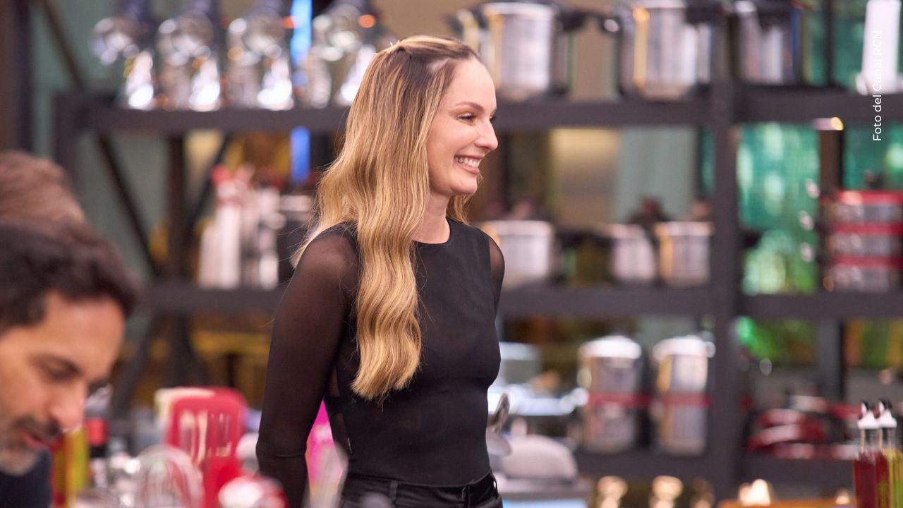 Claudia Bahamón fue víctima de una inesperada broma en MasterChef