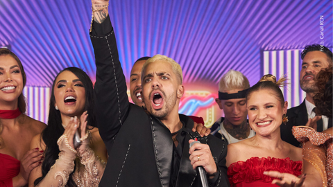 Andrés Altafulla en la final de La casa de los famosos Colombia 2025.