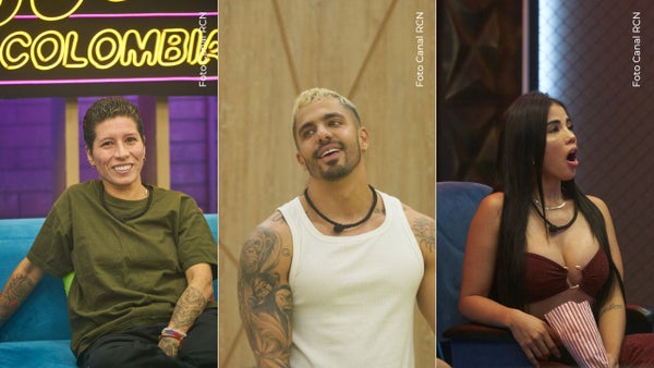 Así reaccionó Karina García a emotivo abrazo de Altafulla y Lady Tabares