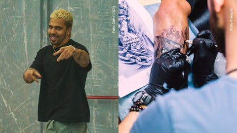 Altafulla mostró que fanático se lo tatuó en el brazo