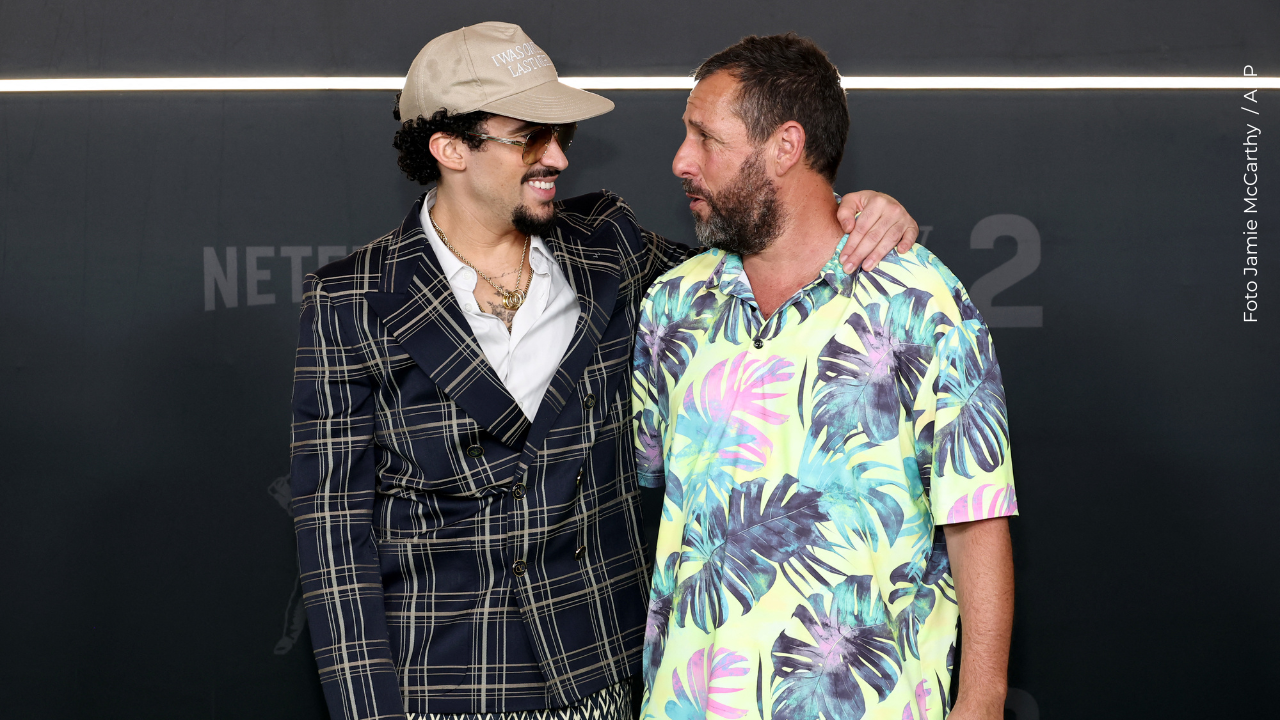 Bad Bunny participa en nueva película de Adam Sandler