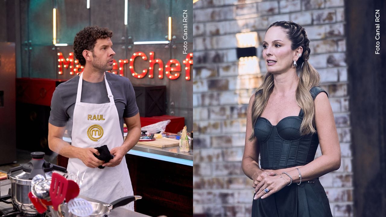 Claudia Bahamón reaccionó a frijoles quemados de Raúl Ocampo.