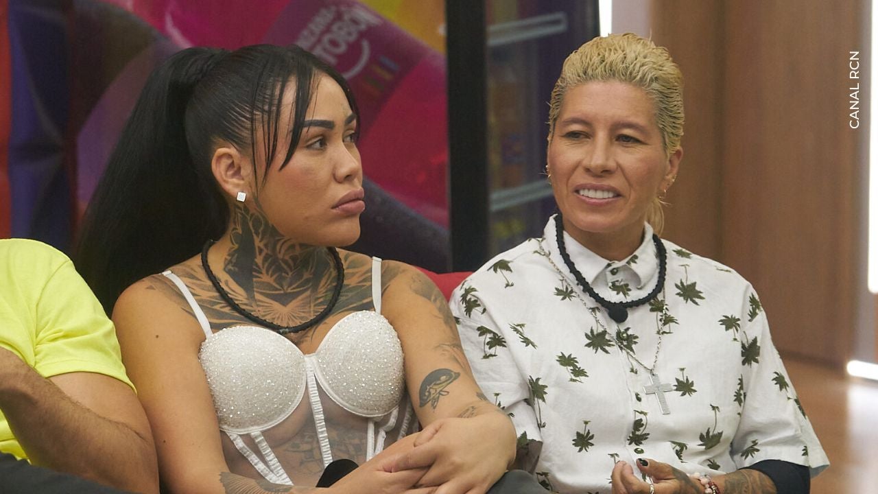 Yina Calderón sobre Lady Tabares Yina Calderón y Lady Tabares