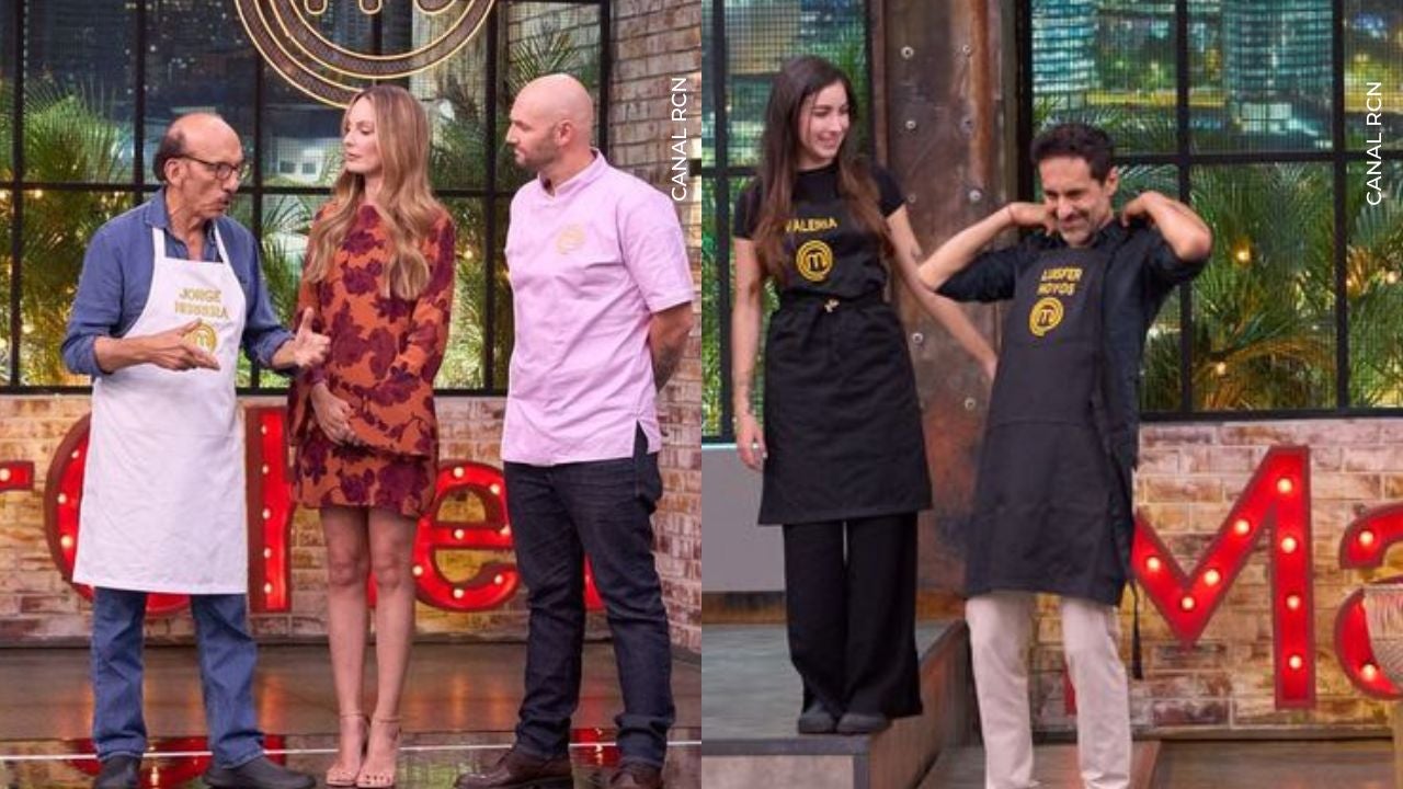 Jorge Herrera y LuisFer obtienen delantal negro en MasterChef Celebrity Jorge Herrera y LuisFer en MasterChef Celebrity