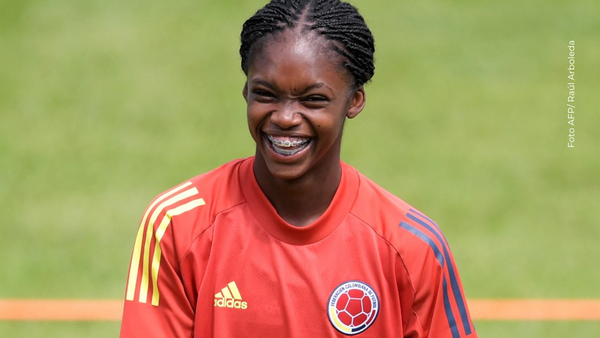 El amuleto de la suerte que lleva Linda Caicedo en la Copa América 2025 El amuleto de la suerte que lleva Linda Caicedo en la Copa América 2025