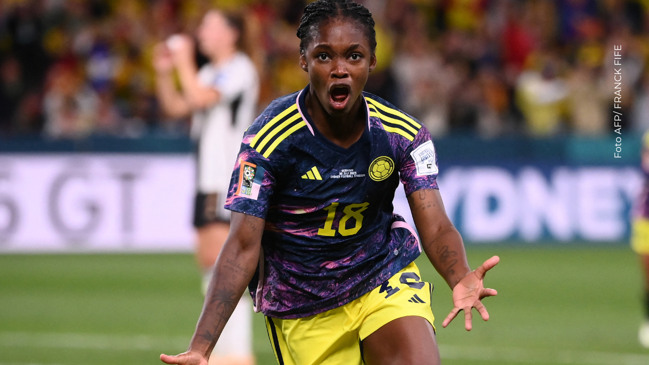 Linda Caicedo lleva un amuleto especial en cada partido.