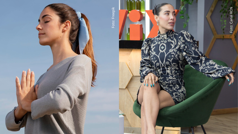 Mujer meditado - Luisa Fernanda W en La casa de los famosos Colombia