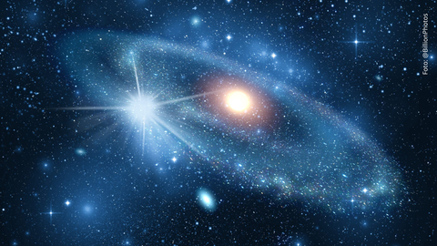 Sirio: la estrella más brillante vista desde la Tierra, fotografiada con un telescopio.