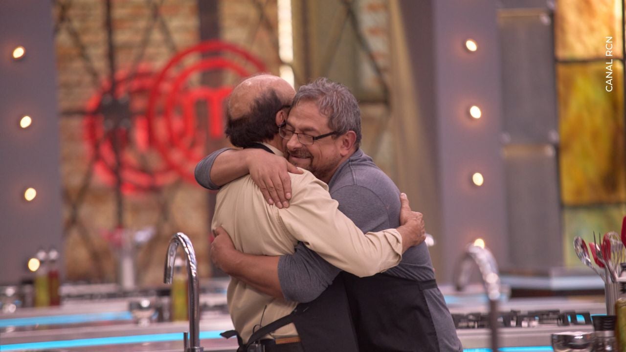 Jorge Herrera y Ricardo Vesga en MasterChef Celebrity