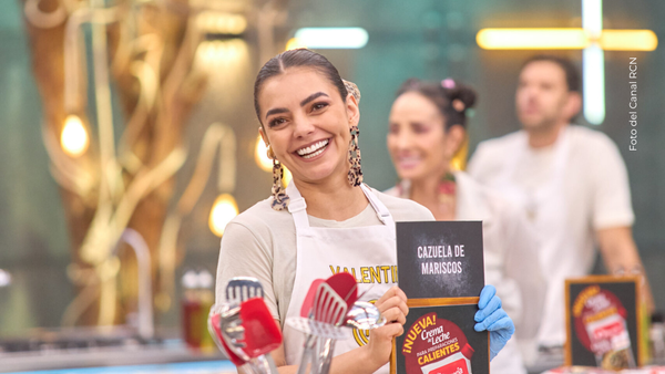 Él es el participante de MasterChef Celebrity que para Valentina Taguado huele más rico
