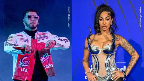 Anuel reaccionó al ver a Yailin en concierto