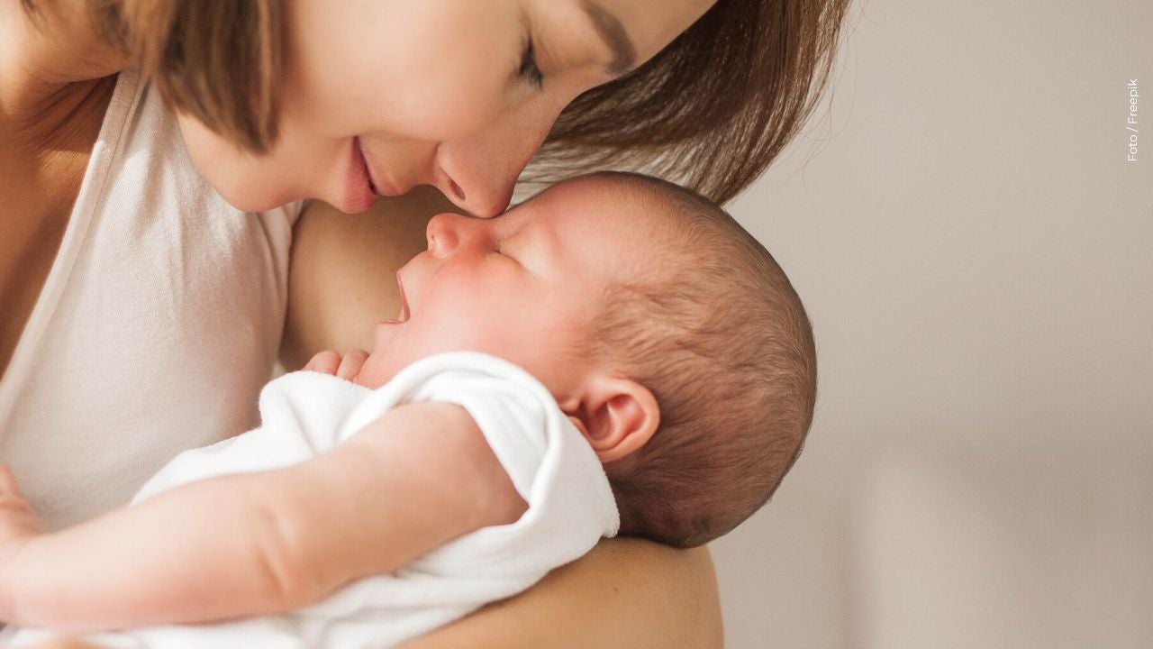 Mujer con su hijo