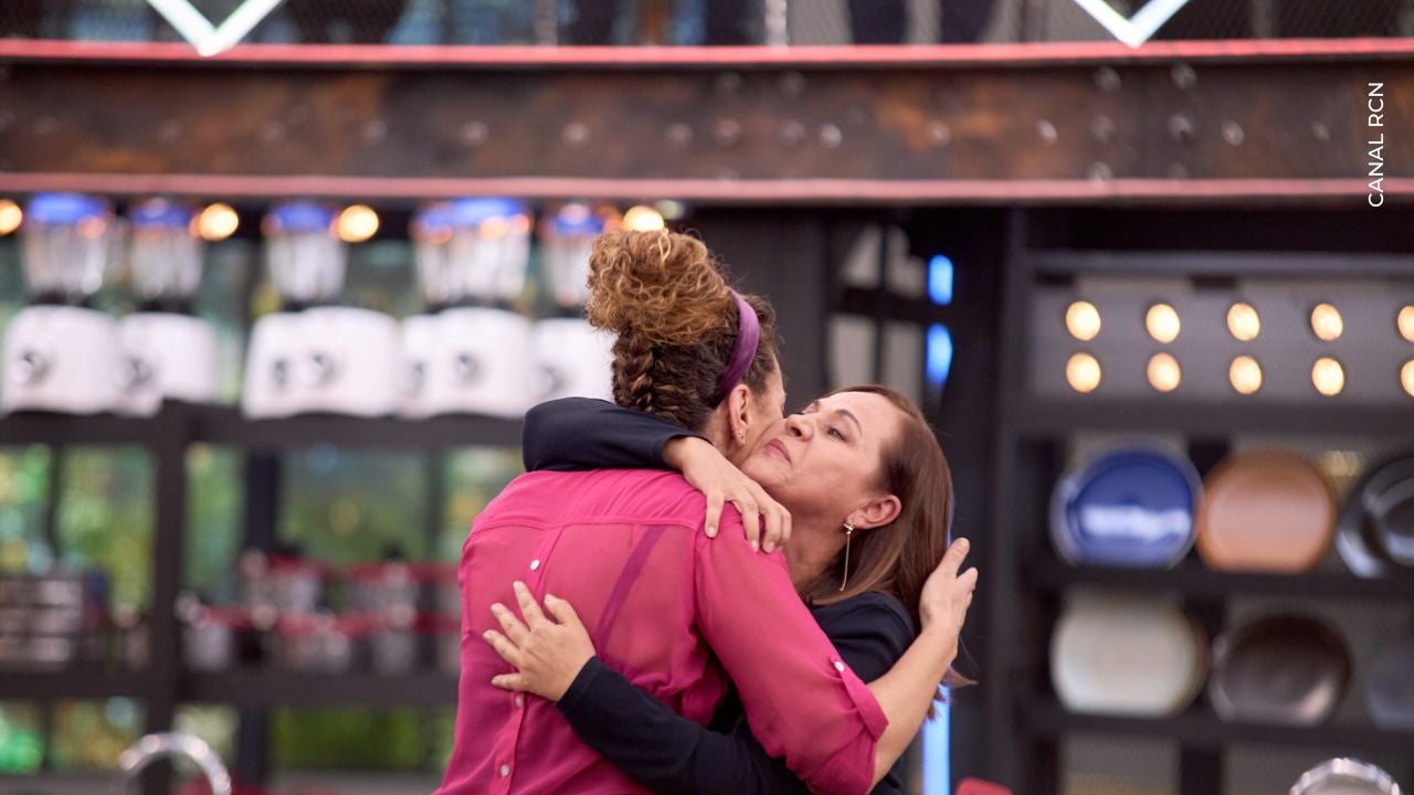 Andrea Guzmán y Patty en MasterChef Celebrity