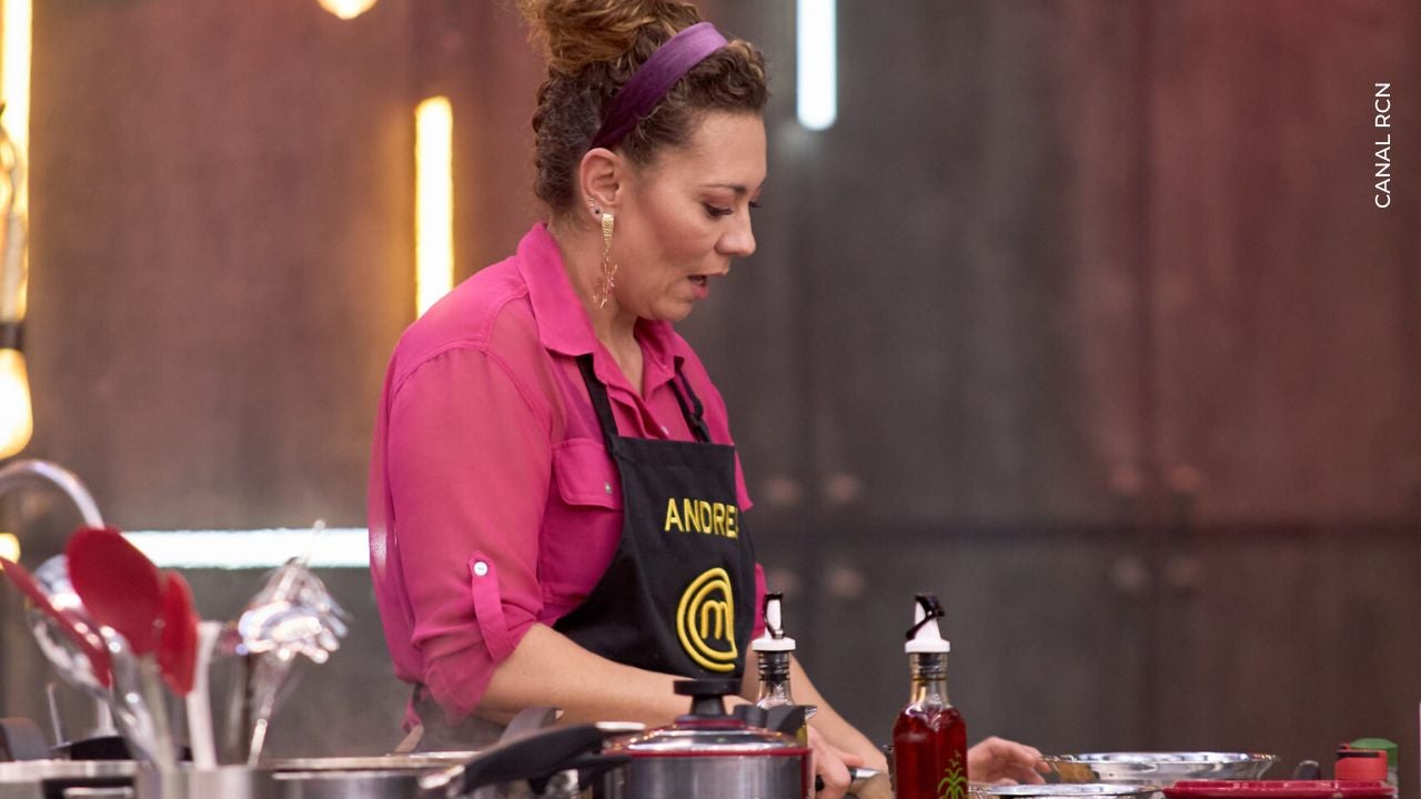 Andrea Guzmán en MasterChef Celebrity