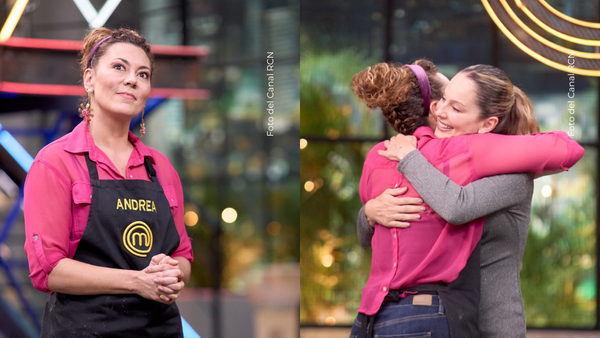 Claudia Bahamón compartió las últimas palabras de Andrea Guzmán en MasterChef Celebrity Claudia Bahamón compartió las últimas palabras de Andrea Guzmán en MasterChef Celebrity