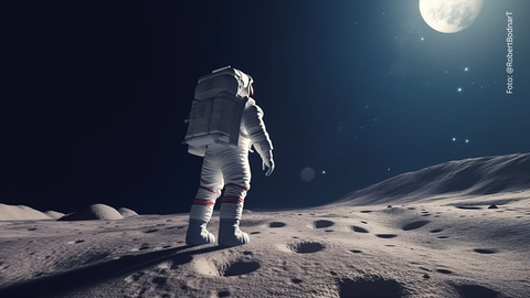 Hombre en la Luna.