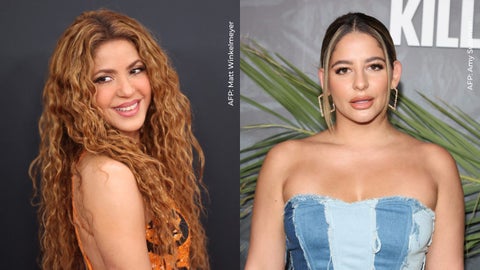 Shakira y María Legarda