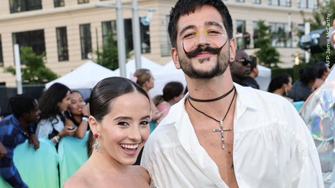 Evaluna Montaner y Camilo Echeverry con su hija