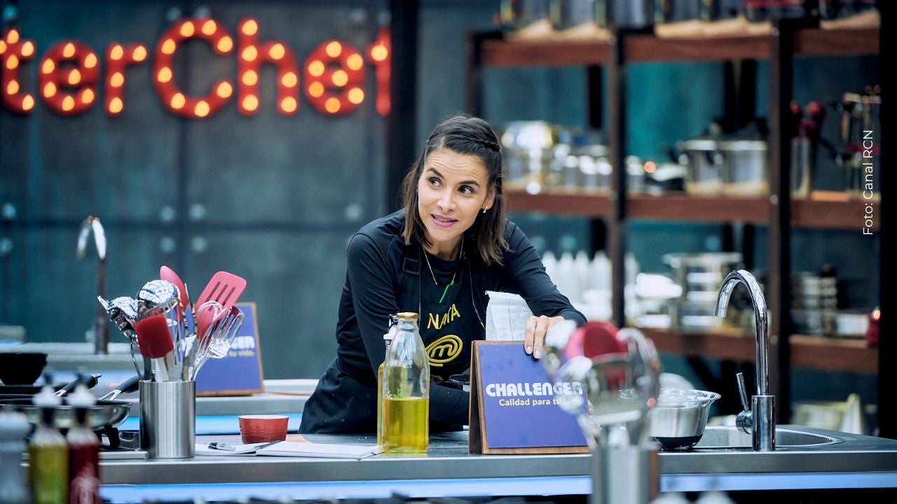 Natalia Ramírez en MasterChef Celebrity Colombia 2022