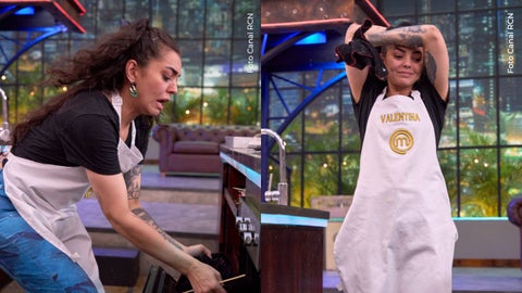 Valentina Taguado tuvo problema en MasterChef Celebrity