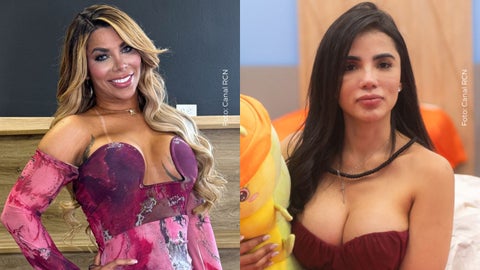 Sofía Avendaño y Karina García, participantes de La casa de los famosos Colombia