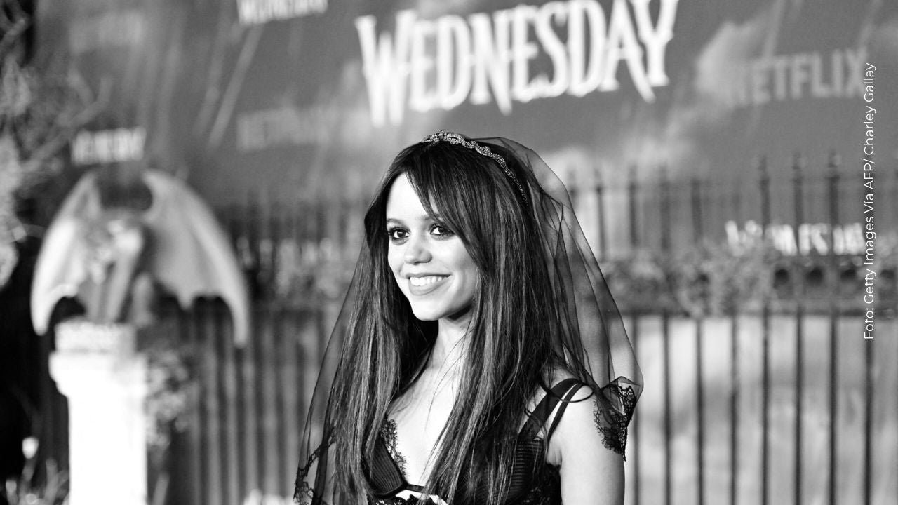 Jenna Ortega en la premiere de la primera temporada de Merlina