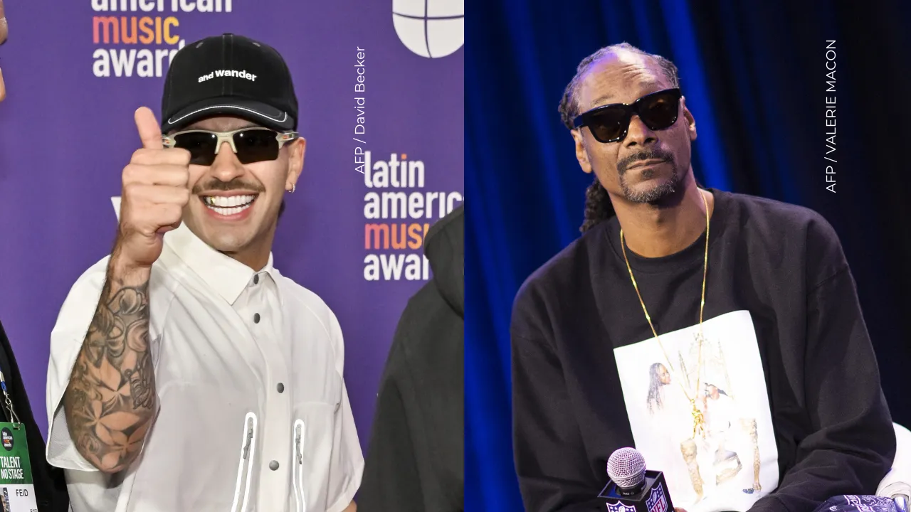 Snoop Dogg compartió un vídeo junto a Feid Feid reaccionó al video que Snoop Dogg compartió junto a él