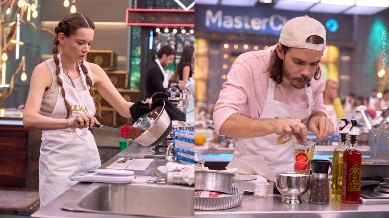 Alejandra y David formaron una gran dupla y lograron un buen plato. Foto: Canal RCN