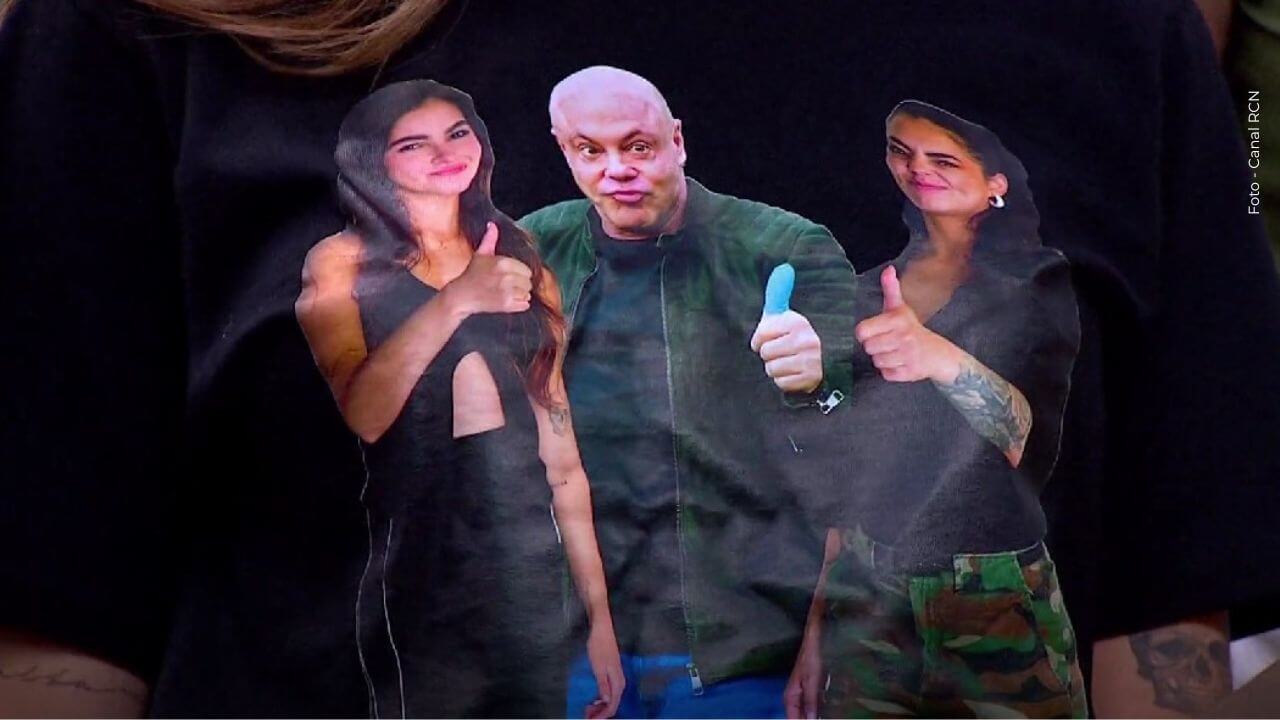 Valeria recordó el dedo que se cortó Jorge Rausch y así se inspiró para su camiseta.