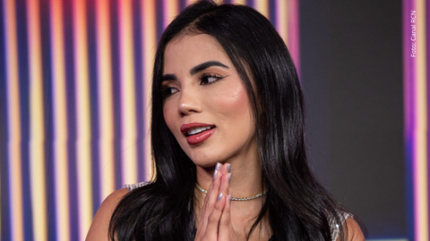Karina García en La casa de los famosos Colombia 2025.