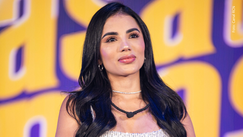 Karina García en La casa de los famosos Colombia.