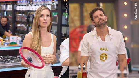 Claudia Bahamón y Raúl Ocampo no estuvieron en MasterChef