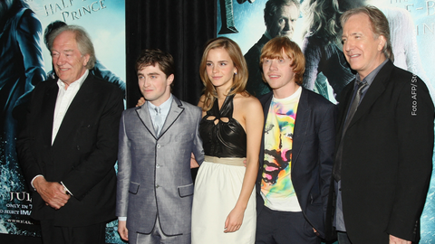 La claqueta marca el inicio oficial del rodaje de la serie de Harry Potter.