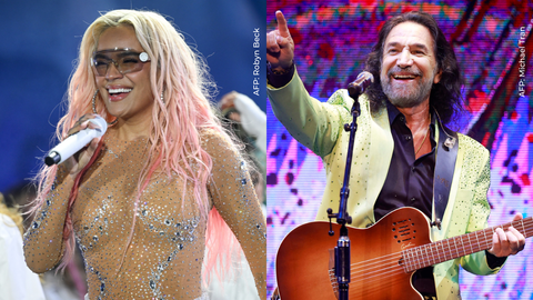 Karol G y Marco Antonio Solis