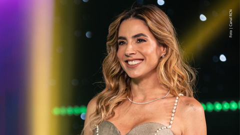 Carla Giraldo en La casa de los famosos Colombia 2025.