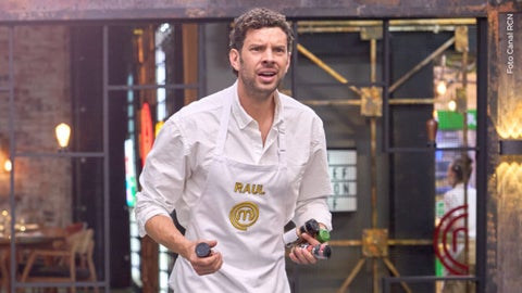 Raúl Ocampo volvió a MasterChef