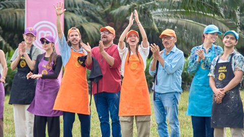 Equipo naranja se llevó la victoria en MasterChef