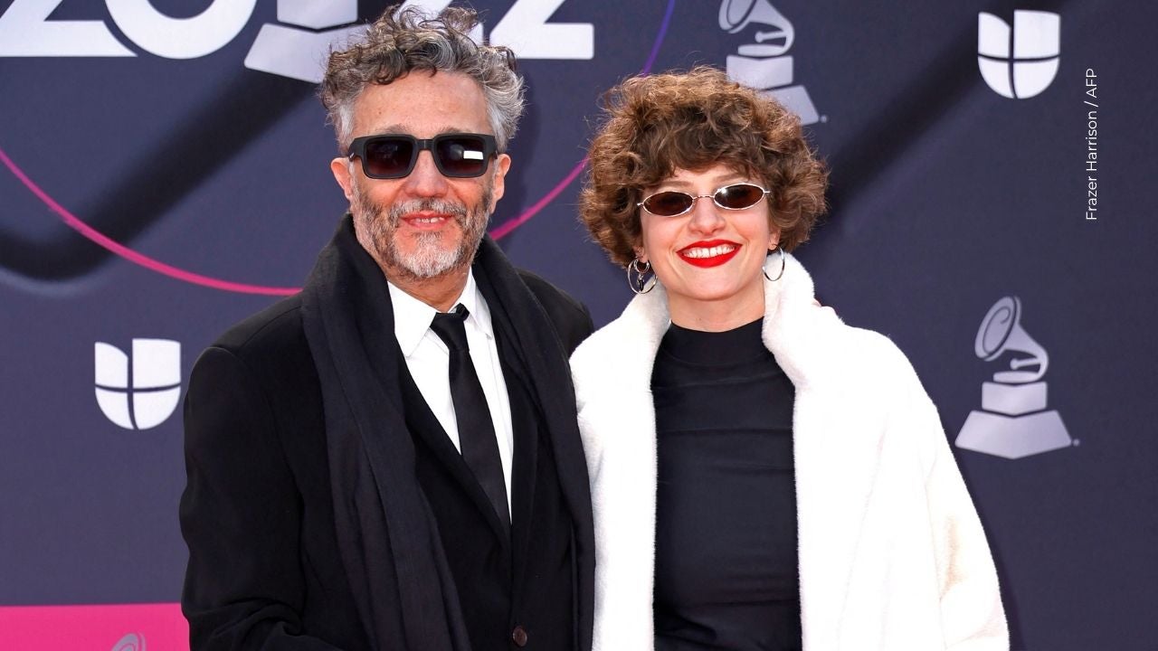 Fito Páez junto a la inspiración de sus canciones: Eugenia Kolodziej