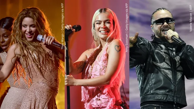 Shakira, junto a Karol G y J Balvin, nominados a los MTV VMAs 2025 Shakira, junto a Karol G y J Balvin, entre los nominados a los MTV VMAs 2025