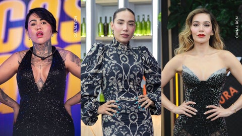 Yina Calderón, Luisa Fernanda W y Lina Tejero