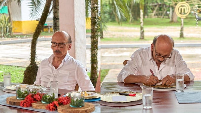 Jorge Herrera Jorge Herrera calificó platos de sus compañeros en MasterChef
