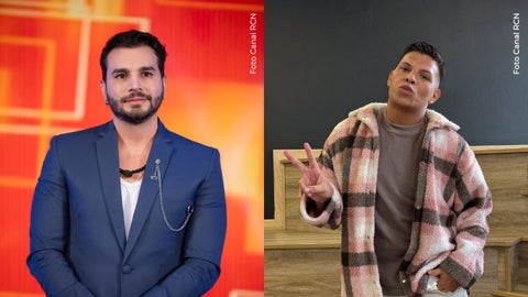 Emiro Navarro sorprendió a Camilo con beso