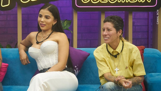 Karina García y Lady Tabares