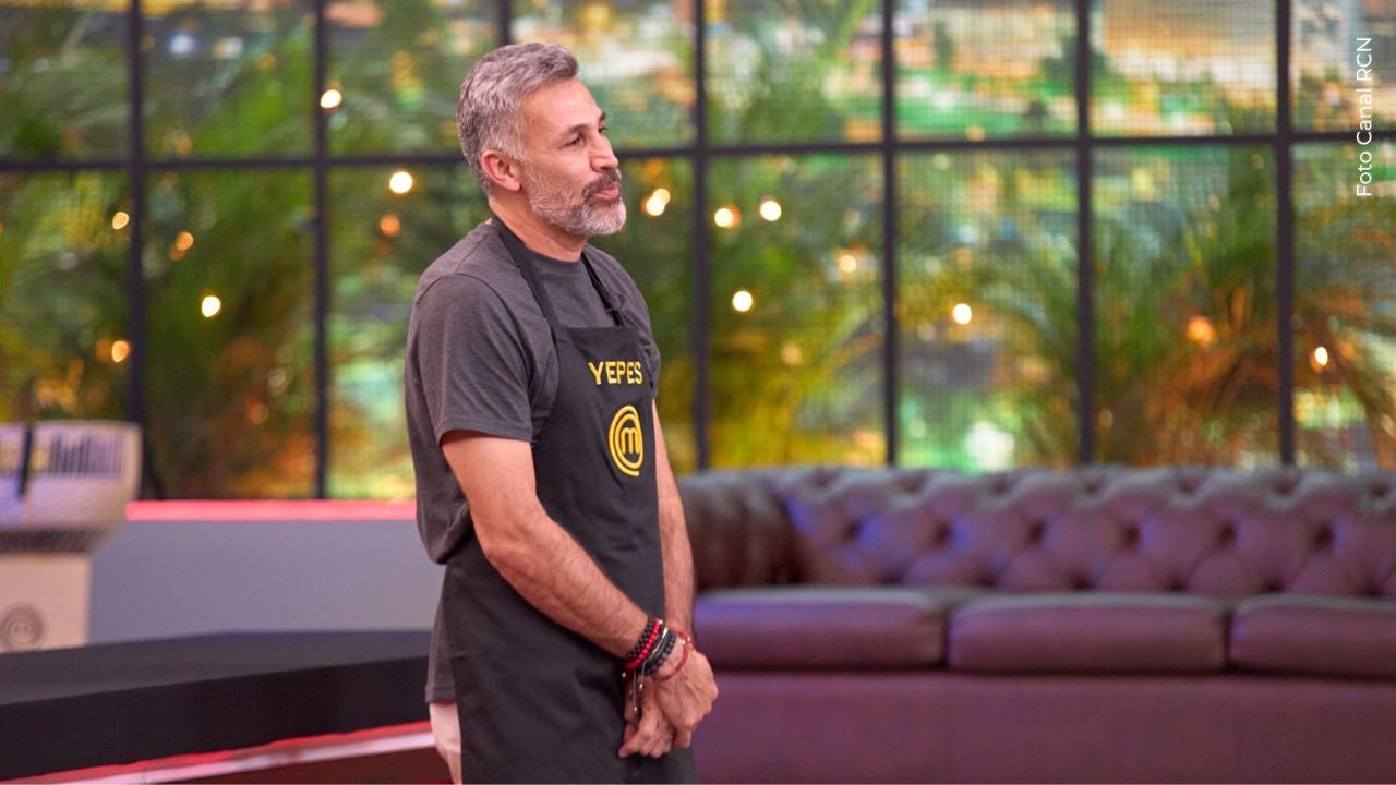 Mario Yepes quedó eliminado de MasterChef Celebrity