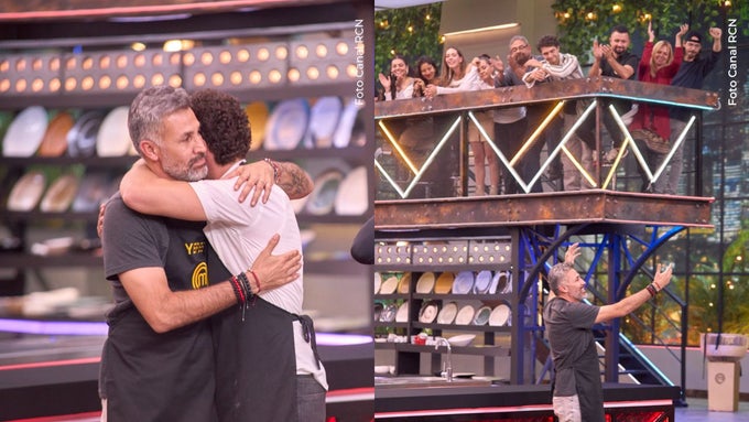 Mario Alberto Yepes Así despidieron a Mario Alberto Yepes en MasterChef